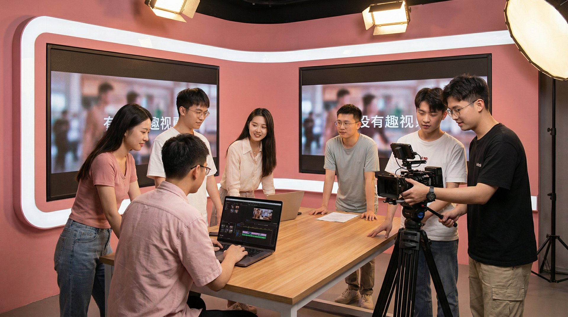 抖荫短视频影视传媒团队